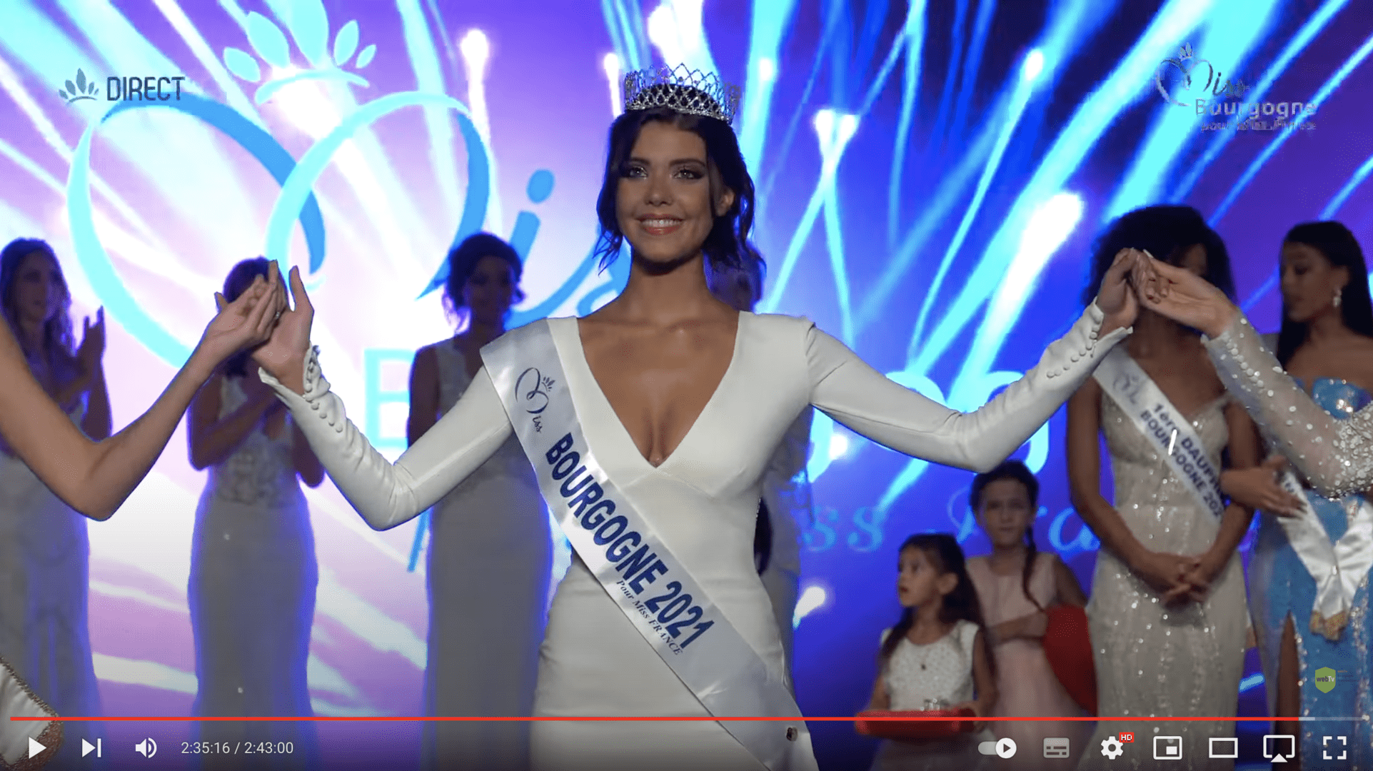 Vidéo miss Bourgogne élection